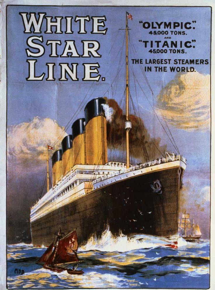 WHITE STAR LINE CRUCERO DE LUJO LUXURY SHIPS STEAM SHIPS